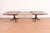 Maitland Smith Georgian Flame Mahogany Double Pedestal Extension Dining Table, Newly Refinished For Sale In South Bend - Image 6 of 14