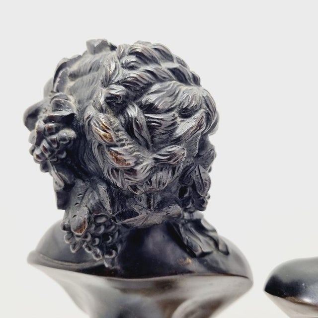 After Clodion, Dionysus and Ariadne, Bronze Sculptures, Set of 2 For Sale - Image 6 of 16