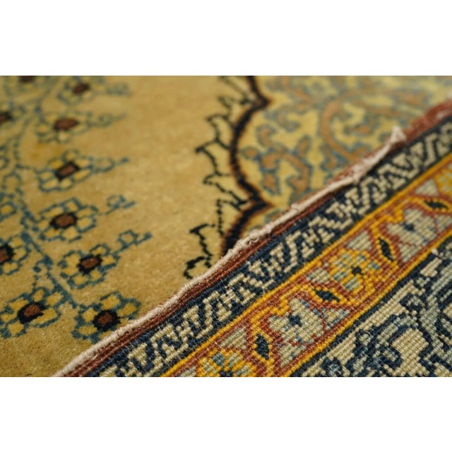 Antique Tabriz Rug 2'10'' x 3'6'' For Sale - Image 10 of 10