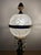 Glass Mid-20th Century Hollywood Regency Crystal Globe Table Lamps - a Pair For Sale - Image 7 of 11