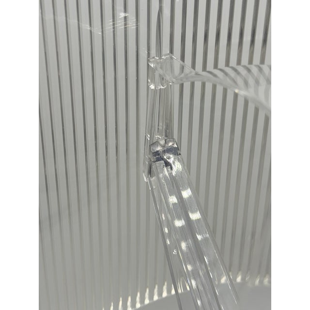 1980s Ferruccio Laviani "Bourgie" Crystal Table Lamp for Kartell, Italy For Sale - Image 10 of 18