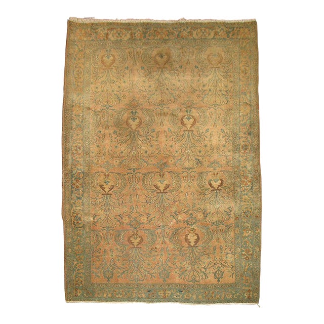 Early 20th Century Persian Sarouk Scatter Rug For Sale