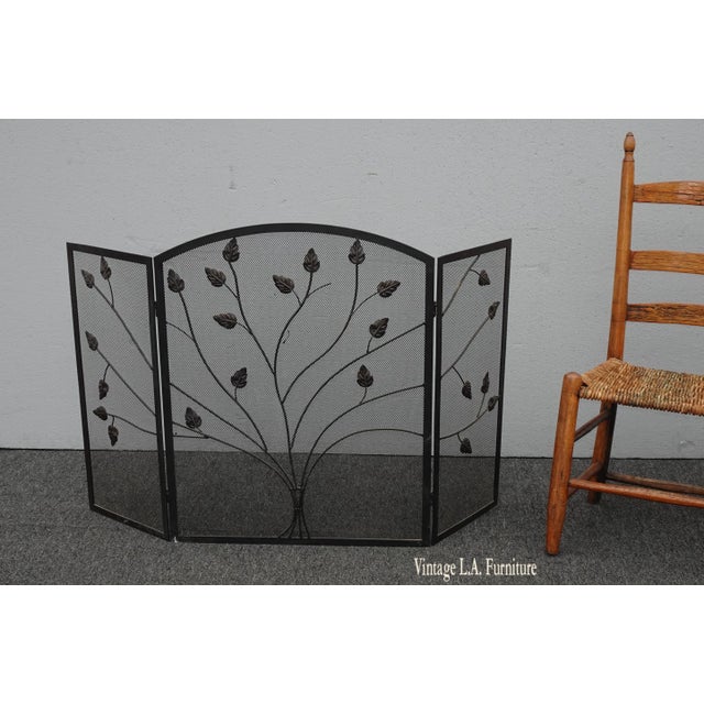 Gorgeous Fireplace Screen in Great Vintage Condition. Solid and Firm. Wear is usual for its age. Please see photos....