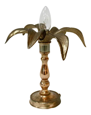 Brass Table Lamp by Willy Daro for Massive Lighting