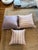 Set of 3 Lavender Accent Pillows For Sale - Image 4 of 4