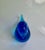 F M Konstglas Solid Blue Art Glass Bird, C. 1970 For Sale - Image 14 of 17