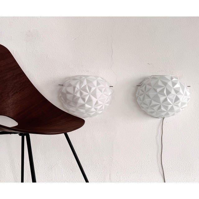 Italian Murano Glass Wall Sconces in Modern Geometric Shape, 1990s, Set of 2 For Sale - Image 13 of 15