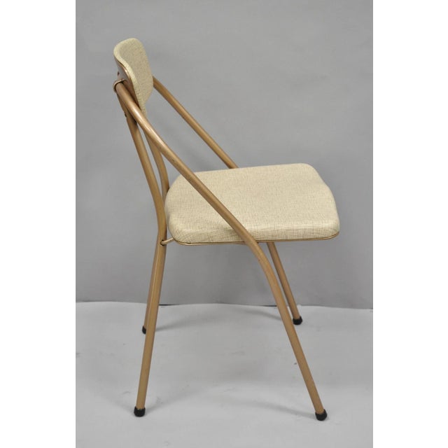 Vintage Hamilton Cosco Stylaire Mid Century Modern Folding Chairs - Set of 4 For Sale - Image 4 of 16