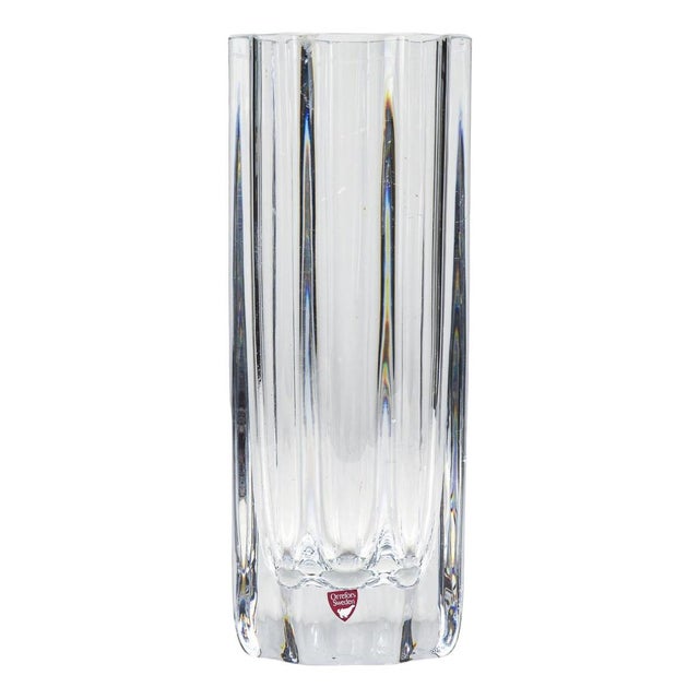 Crystal Vase from Orrefors, Sweden, 1990s For Sale - Image 10 of 10