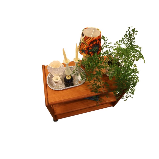 Danish Teak Bar Cart, 1960s For Sale - Image 17 of 18