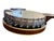 Late 20th Century Vintage Lyle 5-String Resonator Banjo With Eagle Inlay & Original Hardware For Sale - Image 5 of 9