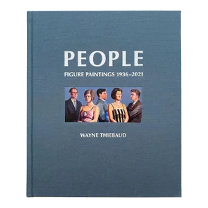 Wayne Thiebaud " People Figure Paintings 1936 - 2021 " First Edition Lithograph Print Hardcover Pop Art Book