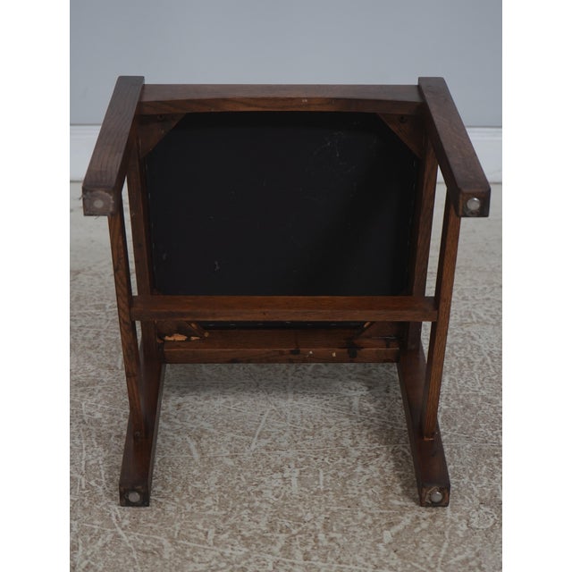 Set of 6 Stickley Mission Oak Dining Room Chairs For Sale - Image 17 of 18
