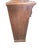 English Vintage Vaughan-Bassett Oak Five-Drawer Highboy Chest For Sale - Image 3 of 8