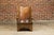 19th Century Rustic 19th Century English Walnut Lambing Chair with Carved Base For Sale - Image 5 of 12