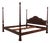 Henkel Harris Model 160 Cherry King Size Poster Bed For Sale