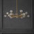 Contemporary Breyer Crystal Chandelier - Gold For Sale - Image 3 of 6