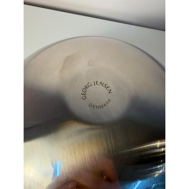 Small Bloom Bowl by Helle Damkjær for Georg Jensen For Sale - Image 10 of 11