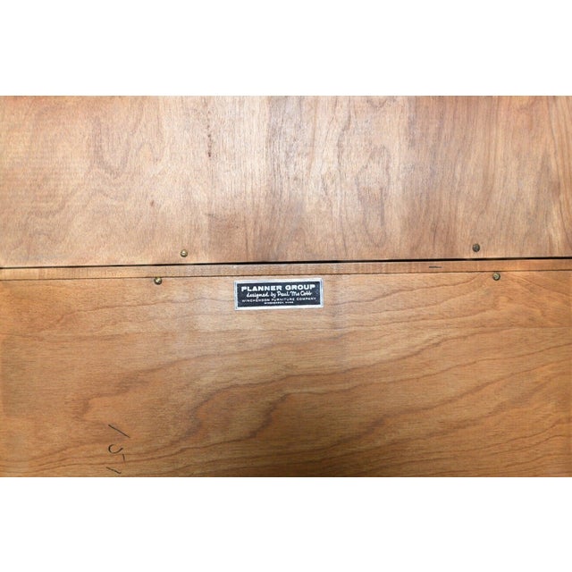 Mid 20th Century Paul McCobb Model 1515-B Planner Group Credenza With Hutch For Sale - Image 11 of 13