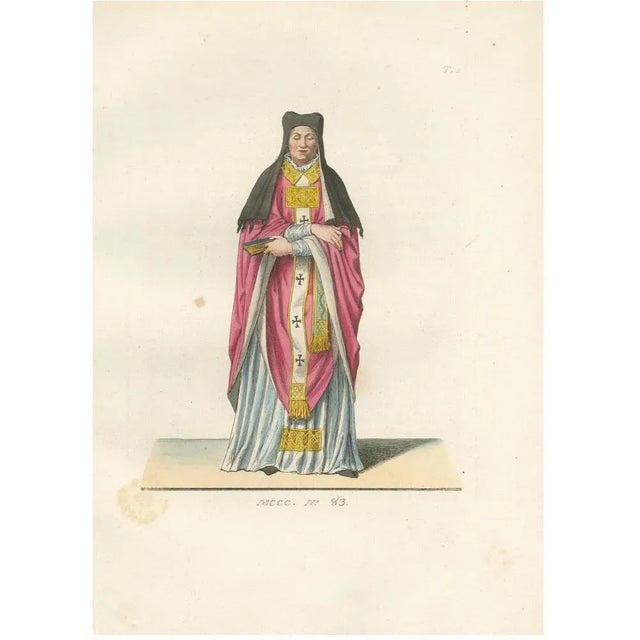 Religious Costume, 1400s, Paper For Sale - Image 10 of 10