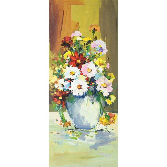 Still Life Composition, Oil Painting on Platex For Sale - Image 8 of 8