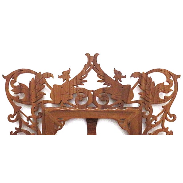 FREE SHIPPING ANYWHERE IN THE CONTINENTAL US! This is an amazing carved one-of-a-kind frame with griffins and leaves. Even...