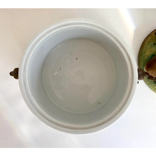 Antique Bavarian Bisque Deer Lidded Dish For Sale - Image 10 of 13
