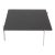 Designer: poul kjærholm manufacturer: fritz hansen model: pk-61 measurements: h: 32, w: 80 d: 80cm materials: black...