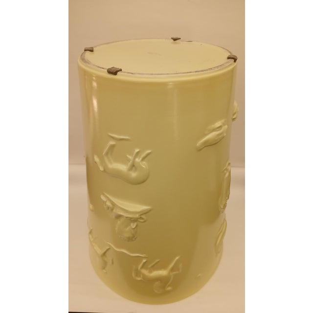 Italian Umbrella Stand Vase by Biancini Angelo for Laveno Company, 1937 For Sale - Image 10 of 11