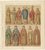 Racinet, Gothic Vestments: Medieval European Clergy Costumes, 1888, Chromolithograph For Sale - Image 3 of 9