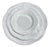 1990s Villeroy and Boch "Arco Weiss" bone China dishes set // scalloped edge with embossed rim // dishwasher safe fine china // W. Germany For Sale