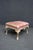Wood French Louis XV Style Painted Claw & Ball Footstool For Sale - Image 7 of 11