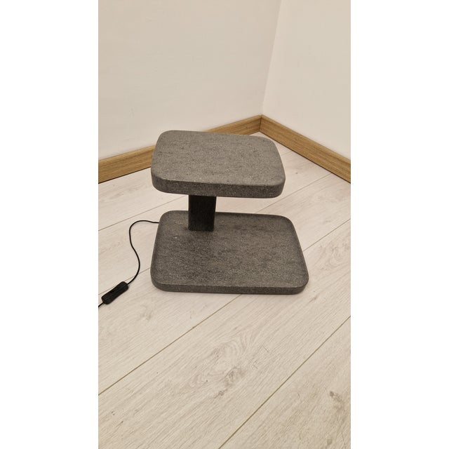 Piani Big Stone Table Lamp in Grey Stone by Ronan & Erwan Bouroullec for Flos, 1990s For Sale - Image 12 of 18