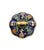 Late 20th Century Trinket Box, Asian Style Enamel Cloisonné Lidded Dish Pumpkin Shape For Sale In Tulsa - Image 6 of 8