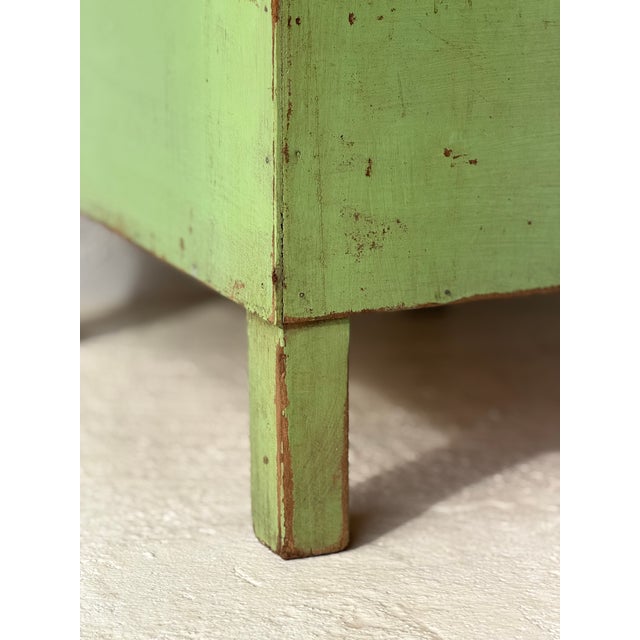 Industrial Green Storage Table, 1960s For Sale - Image 9 of 17