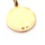 Vintage 1960s Italian 18k Virgin Mary Medallion, Religious Pendant For Sale - Image 11 of 12