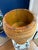 Gabriella Crespi Vintage 1970s Italian Pencil Reed Rattan Footed Planter For Sale - Image 4 of 8