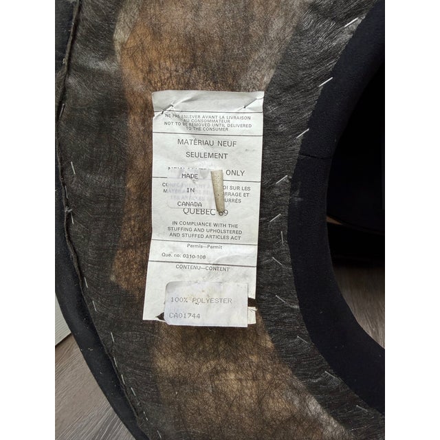 Fully Authenticated 1980s Postmodern Jaymar Spiral Ribbon Chair For Sale - Image 10 of 12