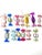 Vintage Glass Candy Christmas Ornaments – Set of 13 For Sale - Image 10 of 12