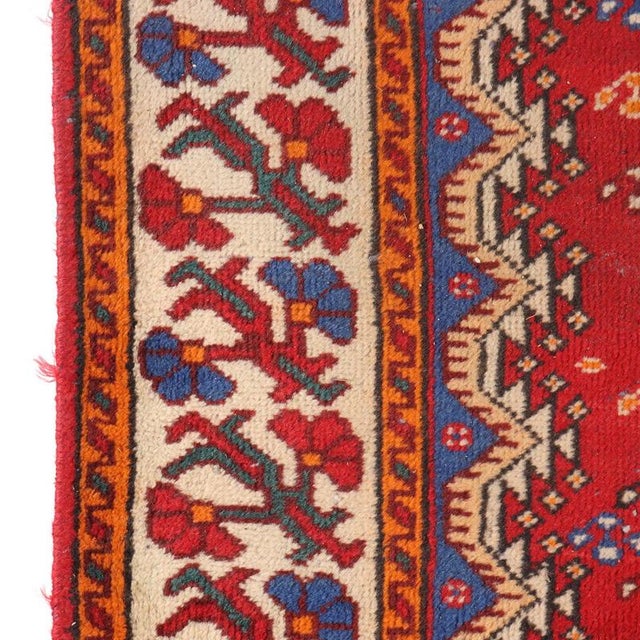 Middle Eastern Shiraz Rug For Sale - Image 6 of 8