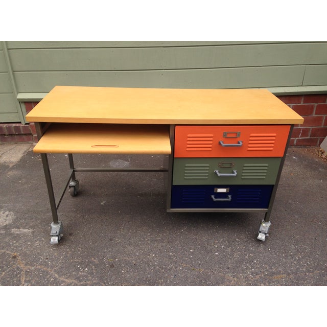 Pottery Barn Locker Desk