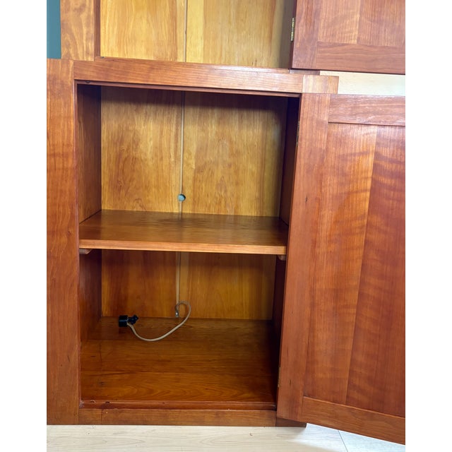 Vintage 1982 Thos Moser Shaker Double Cupboard For Sale - Image 4 of 11