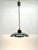 Metal Bauhaus Pendant Lamp in Chrome and Brass by Art Line, 1980s For Sale - Image 7 of 15