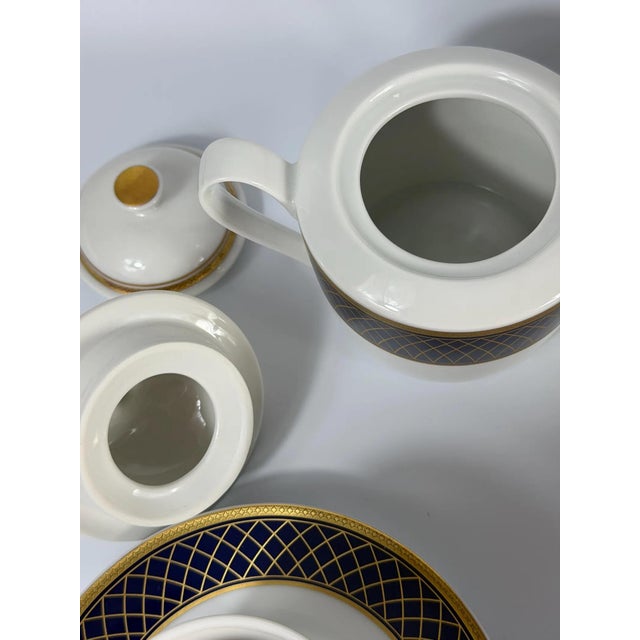 Porcelain Tea Service by Schirnding Bavaria for Seven, Germany, 1980s, Set of 17 For Sale - Image 13 of 18