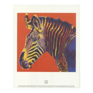 Andy Warhol Endangered Species: Grevy's Zebra, 1992