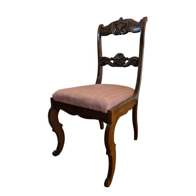 Antique Italian Louis XV Style Dining Chairs in Carved Wood, 1780, Set of 6 For Sale - Image 13 of 13