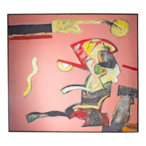 Abstract Oil Painting on Canvas by James L. Bruch