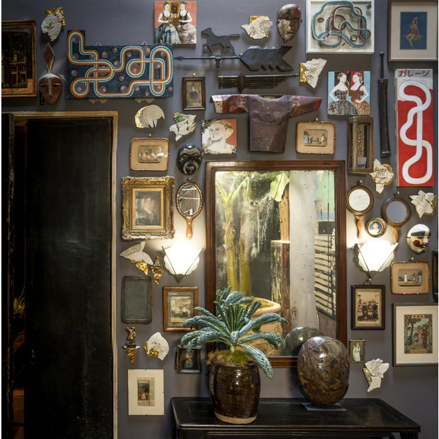 Early 20th Century Painted Mexican Dance Mask, C. 1900 For Sale - Image 5 of 5