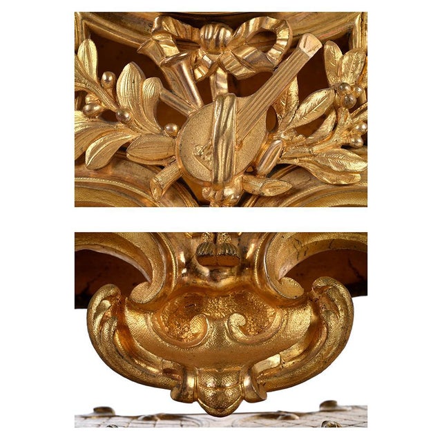 Louis XV Style Clock For Sale - Image 10 of 13
