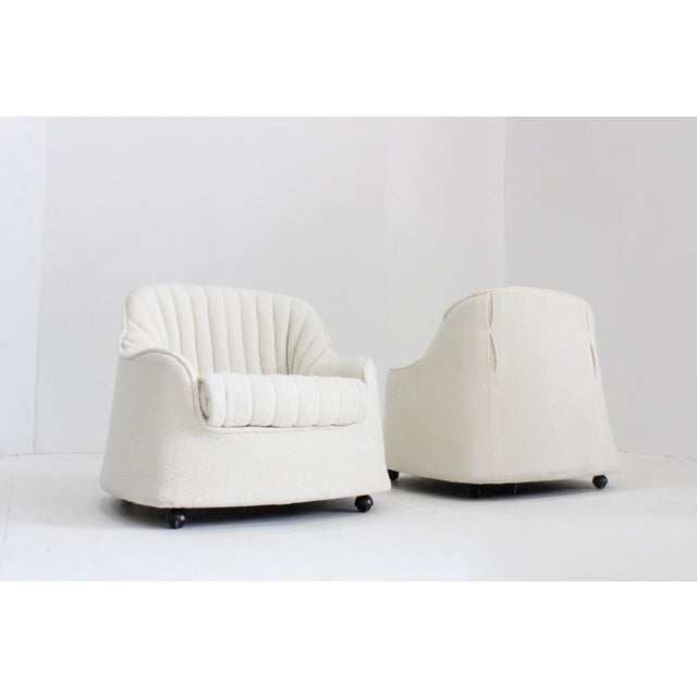 Set of Ciprea Armchairs design by Afra and Tobia Scarpa for Cassina, creation 1968, model selected for the Compasso d'Oro,...
